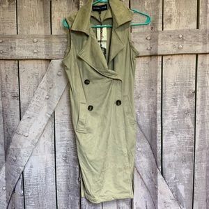 cute felt dress by kendall & kylie, size small